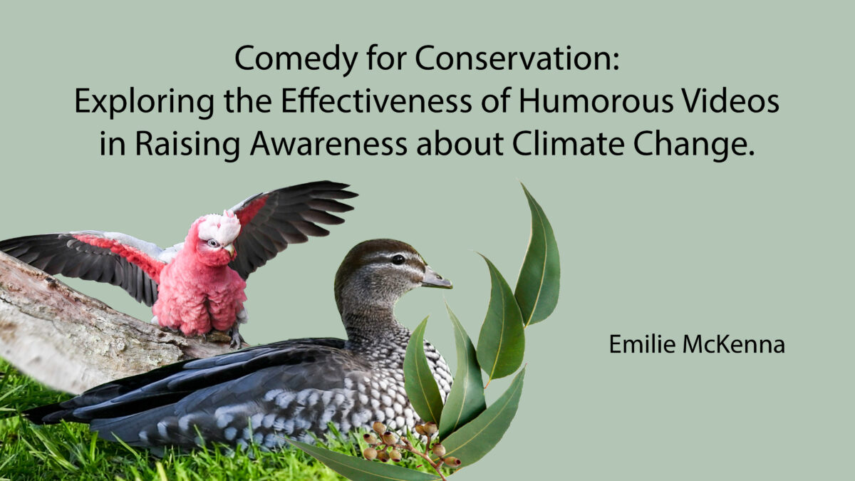 Comedy for Conservation