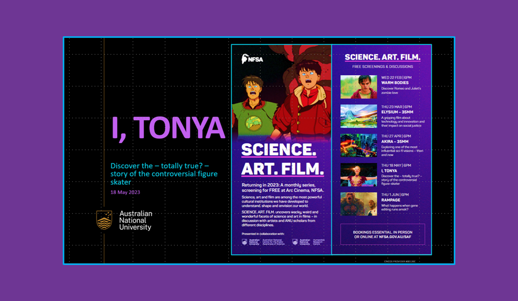 “Science. Art. Film.” screening & discussion of I, TONYA