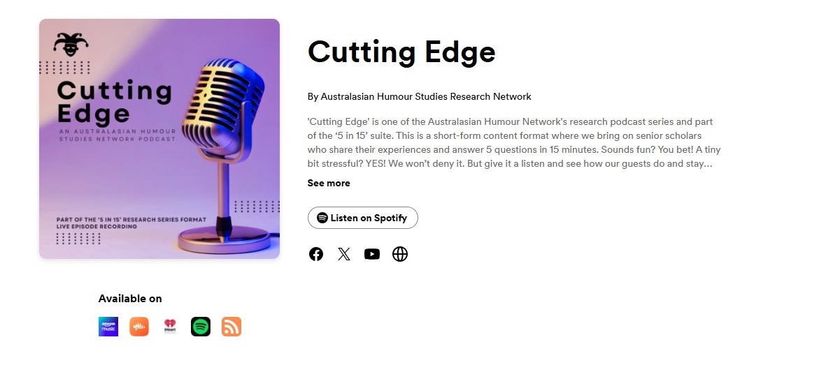 Cutting Edge Podcast!