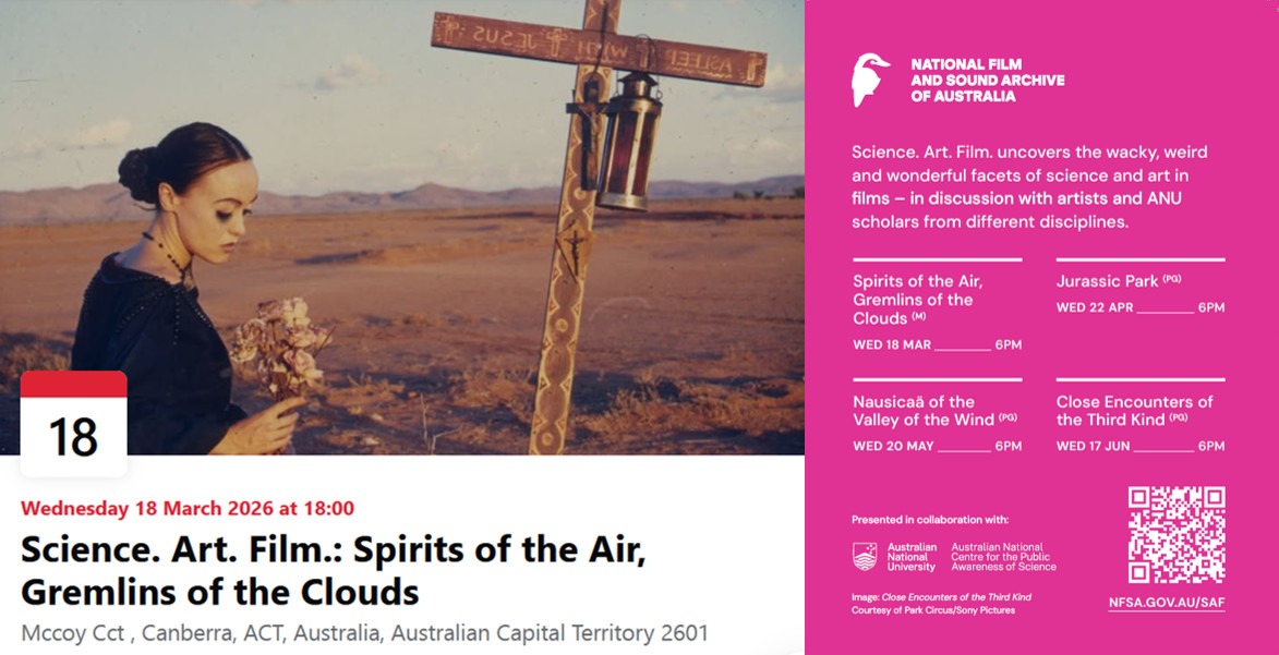 Kicking off Season 8 of “Science. Art. Film.”