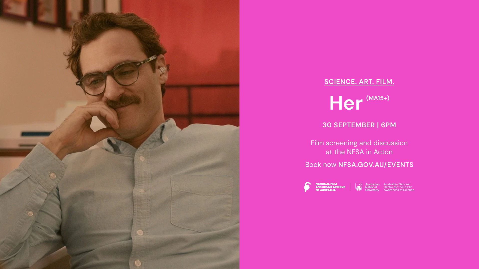 “Science. Art. Film.” – HER